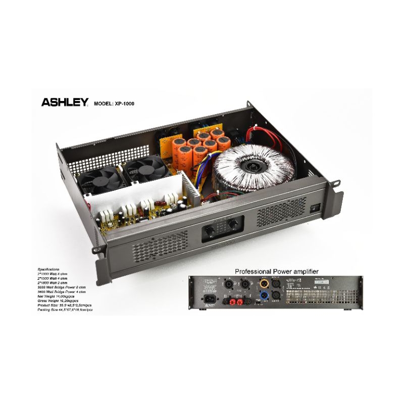 Power Ampli ASHLEY XP 1000 Power Ampli  ASHLEY XP1000