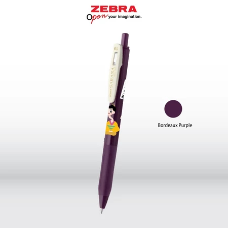 

TBMO BOLPEN ZEBRA SARASA CLIP 0.5 MONSTER VINTAGE - - BORDEAUX PURPLE
