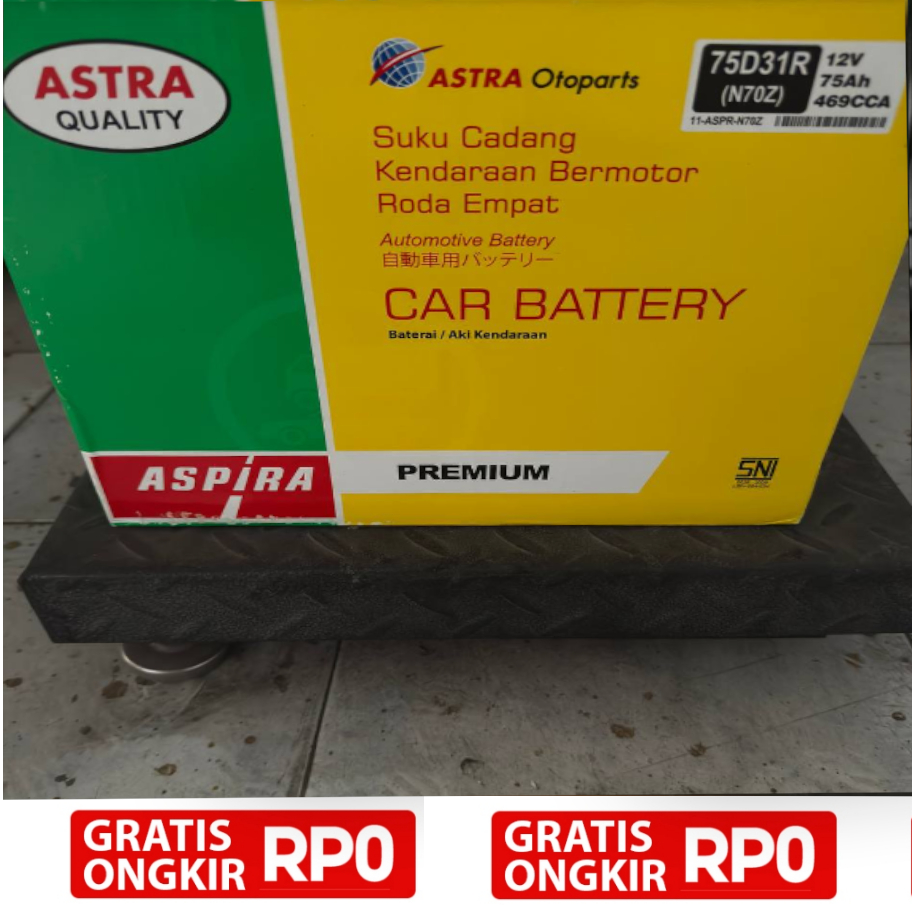 AKI MOBIL ASPIRA N70Z ORIGINAL ASTRA