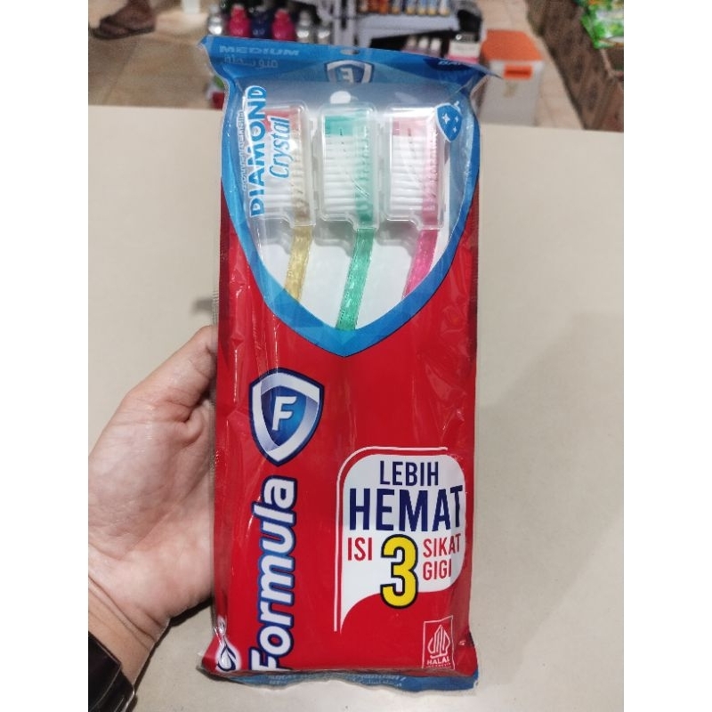 Sikat Gigi Formula isi 3