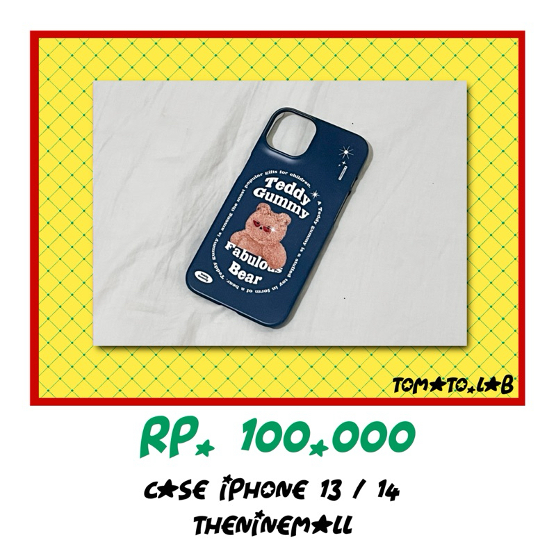 case iphone 13 / 14 theninemall bear DK seventeen