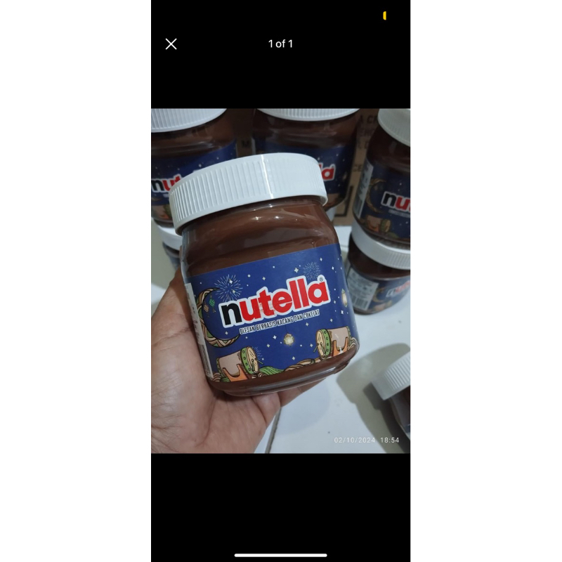 

Selai Nutella Chocolate Hazelnut 350gr Exp Akhir November 2024