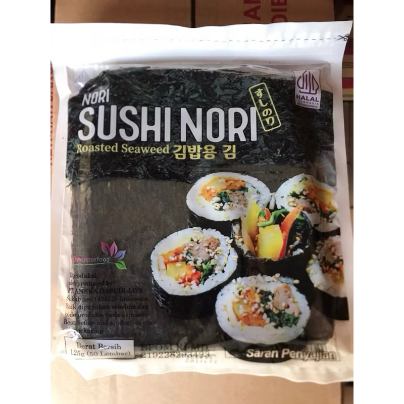 

Nori Sushi Java isi 50 lembar