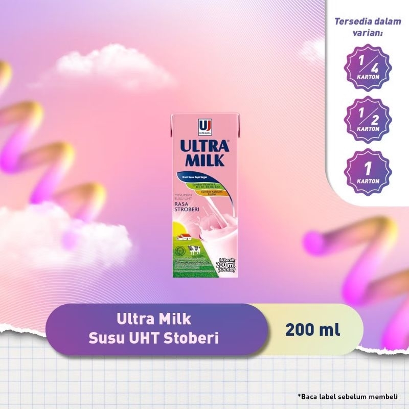 

ULTRA MILK STRAWBERRY 200 ML