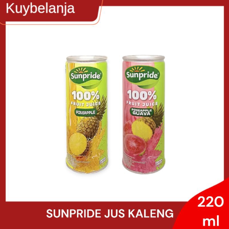 

Sunpride JUS Buah NaNas Kaleng / Jambu Nanas 220ml