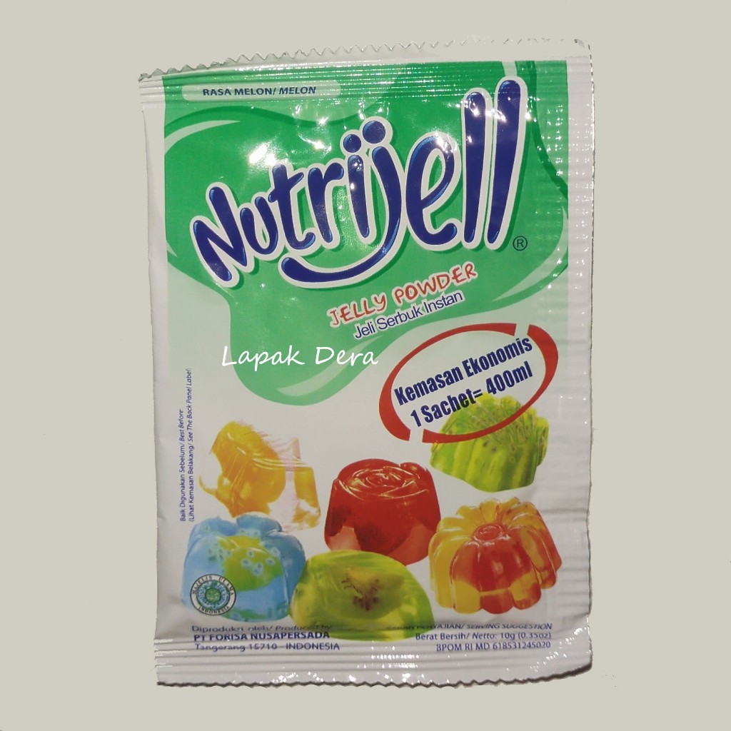

ECER Nutrijell RASA MELON Kemasan Ekonomis 1 PCS 10 gr