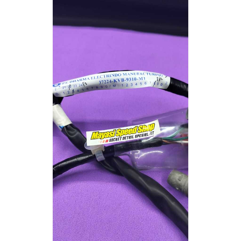 Kabel speedometer socket comp speedometer vario 110 CW karburator 37224-KVB-931.