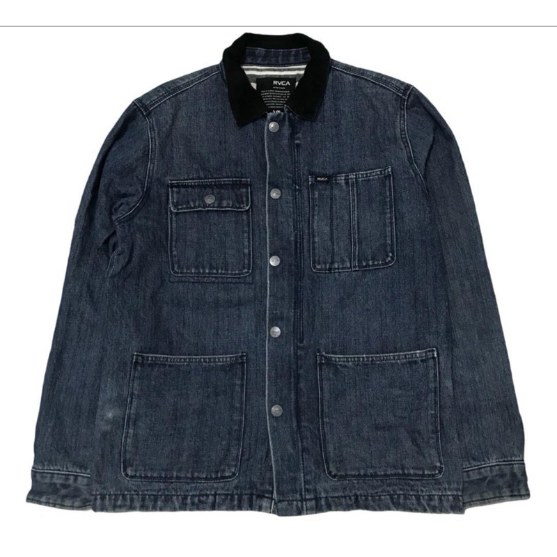 RVCA DENIM CHORE JACKET