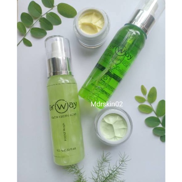 Borong Irit  Paket acne luxury ERWAY FARMASI