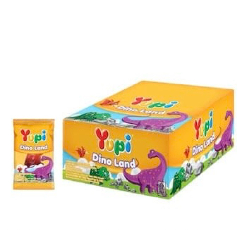 

YUPI DINOLAND @6G [ 1 BOX ISI 24 PCS] | YUPI DINO LAND