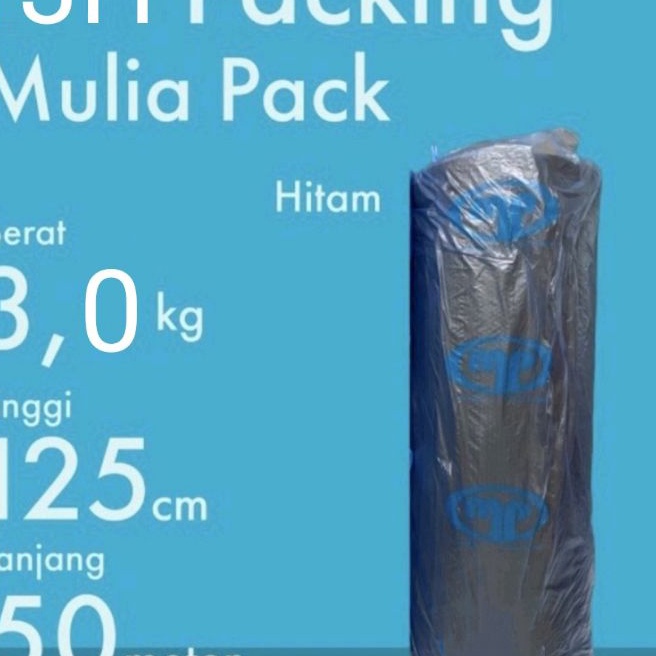 

Cepat BubbleWrap Hitam Putih 3kg Bubble Wrap Mulia Pack 125cm x 5m MP Plastik Bubblewa Bungkus Biru