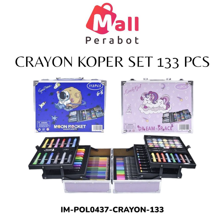 

Obral Meriah Mall Perabot AFFKH Crayon Warna Anak Set 28 15 128 133 Pcs Art Full Set Krayon Mewarnai Anak Pensil Warna Perlengkapan Mewarnai Lukis