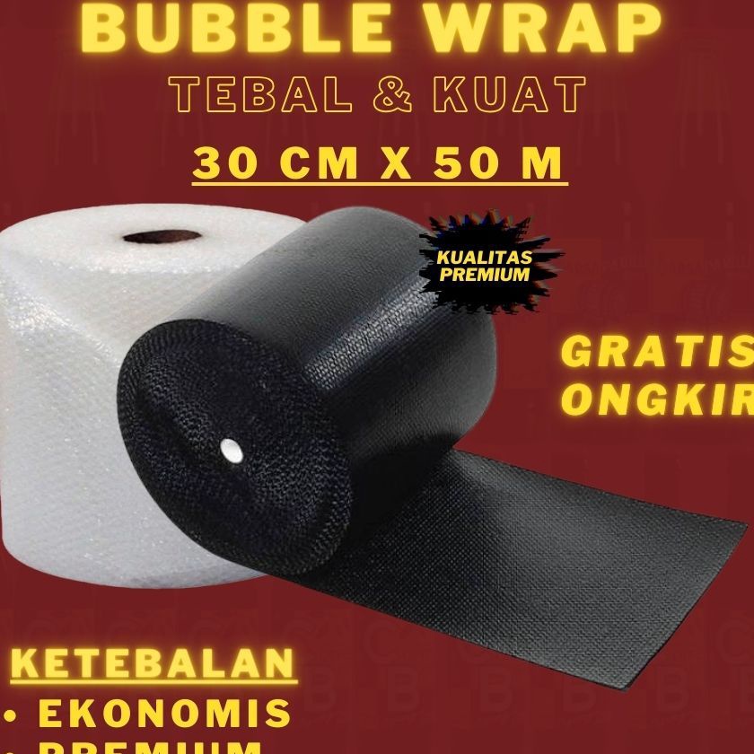 

Terlaris Bubble Wrap Premium 3 CM x 5 METER Tebal Kuat