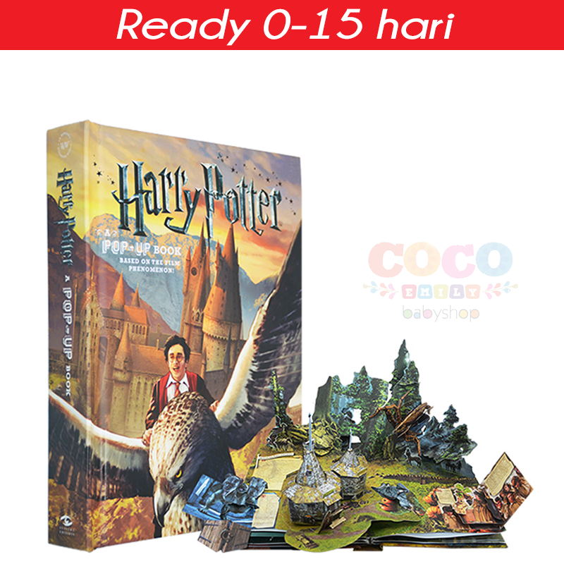 English original Harry Potter 3D three-dimensional book Harry Potter Pop up book extracurricular rea