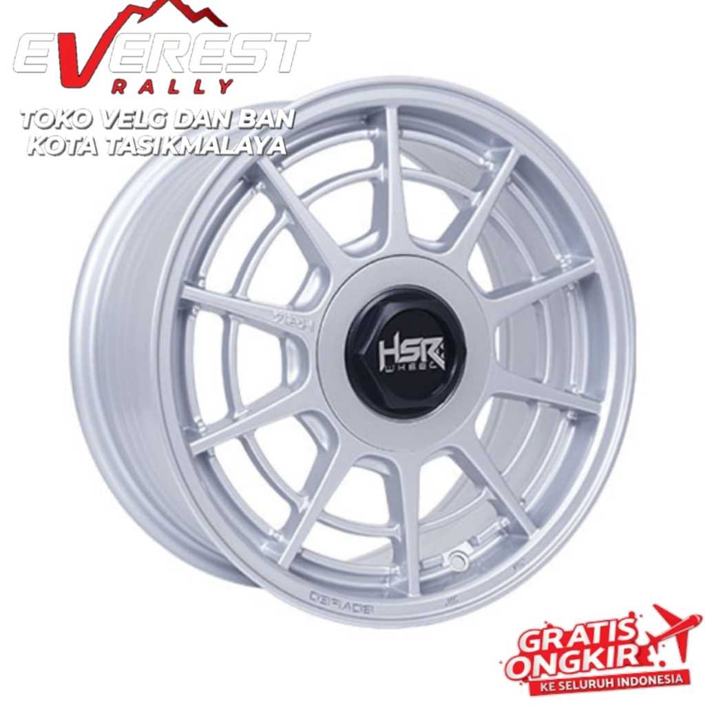 VELG RACING HSR BOAFEO RING 16 LUBANG 5 PCD 114 COCOK BUAT TERIOS,RUSH,DLL