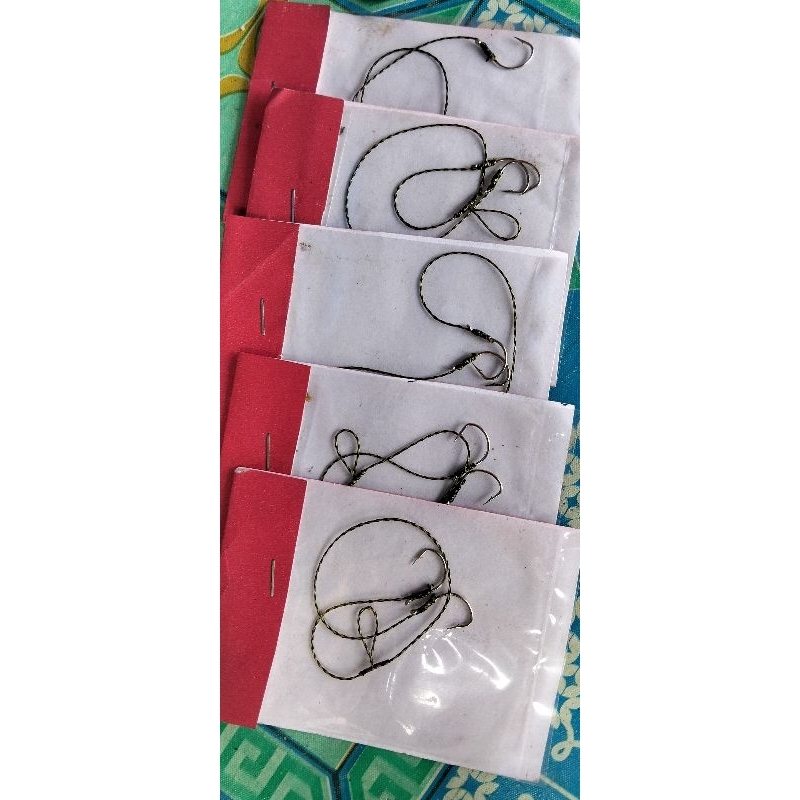 tali pancing bawal cabang 2 kenceh bahan PE