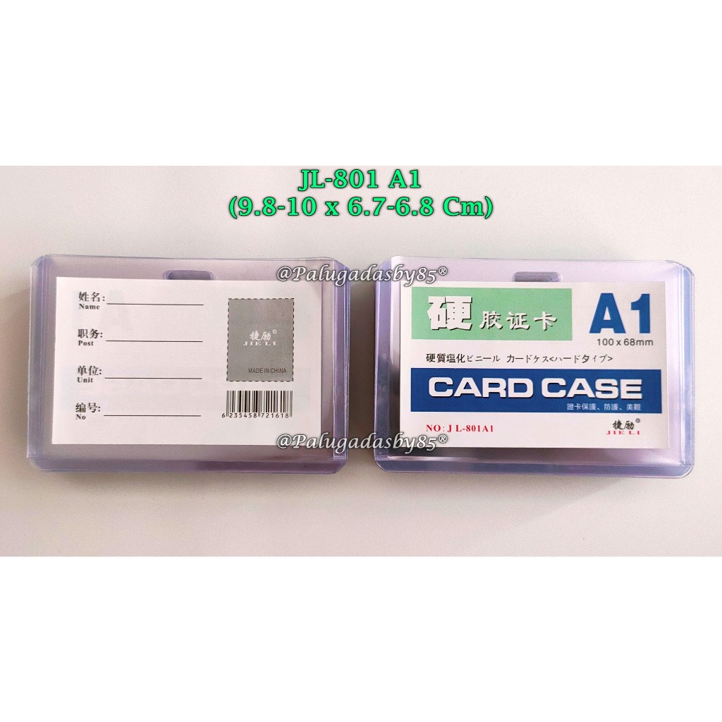 

(1 Pak isi 20 Pcs) GROSIR Name Tag A1 100 x 68 mm / Name Tag GXIMP Jieli JL-801 A1 100 x 68 mm