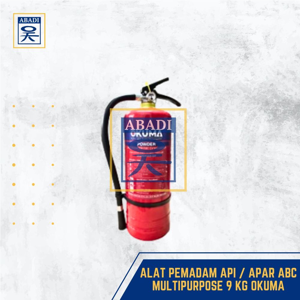 ALAT PEMADAM API / APAR ABC MULTIPURPOSE 9 KG OKUMA