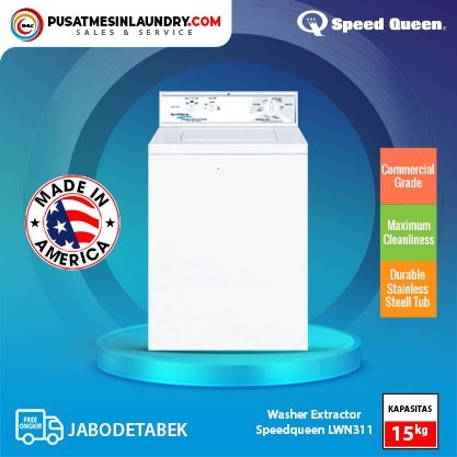 Speed Queen Mesin Cuci 15kg Perfect Wash System LWN311SP301NW22