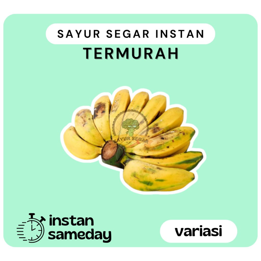 

Pisang Kepok Fresh 1sisir - Sayur Segar Instan