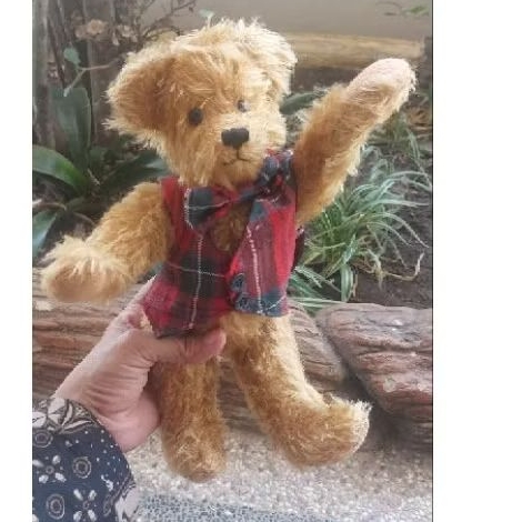 Boneka Teddy Bear Klasik Vintage Mohair The English Teddy Bear