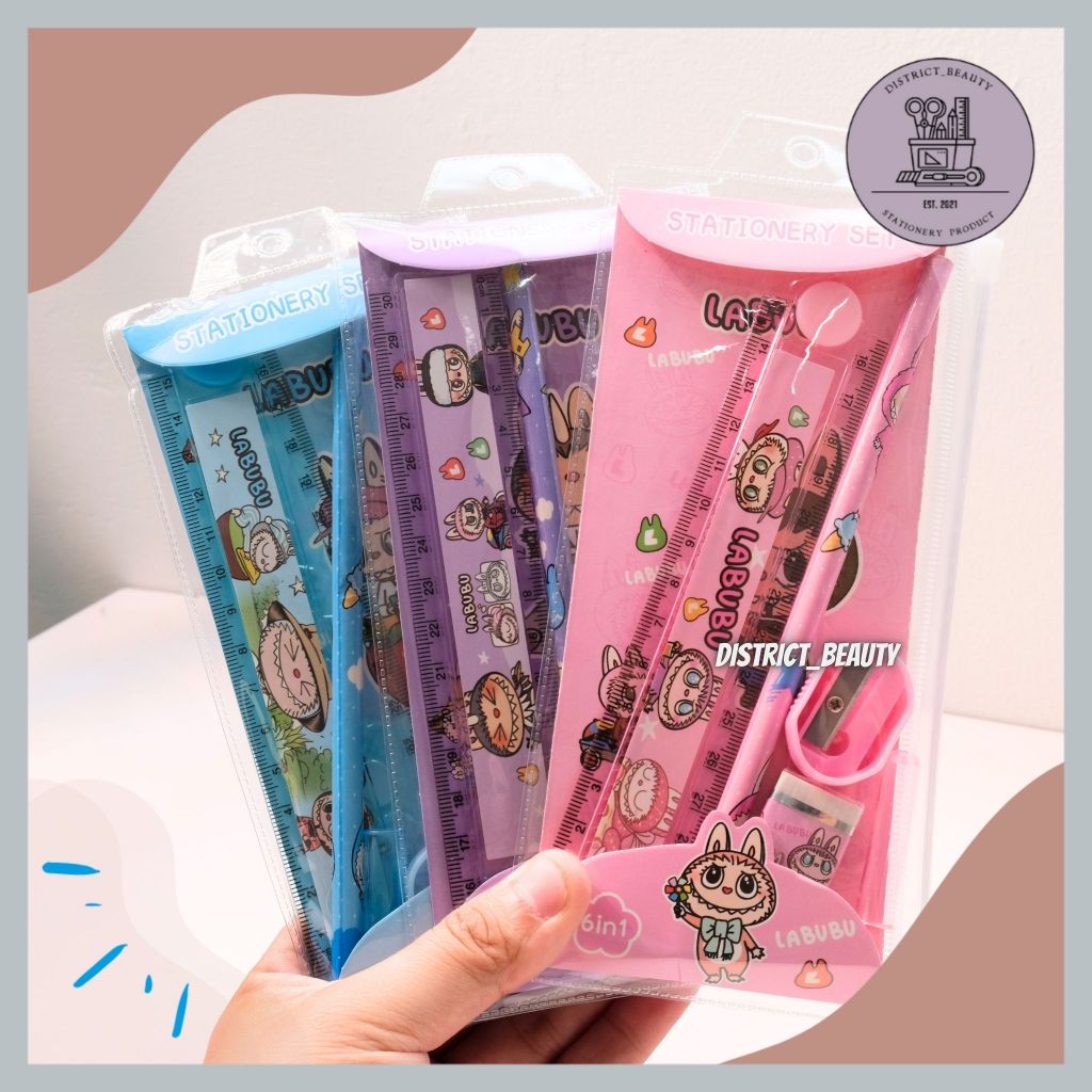 

KOTAK PENSIL SET LABUBU POUCH SET ALAT TULIS LABUBU LENGKAP 6 IN 1 TERMURAH