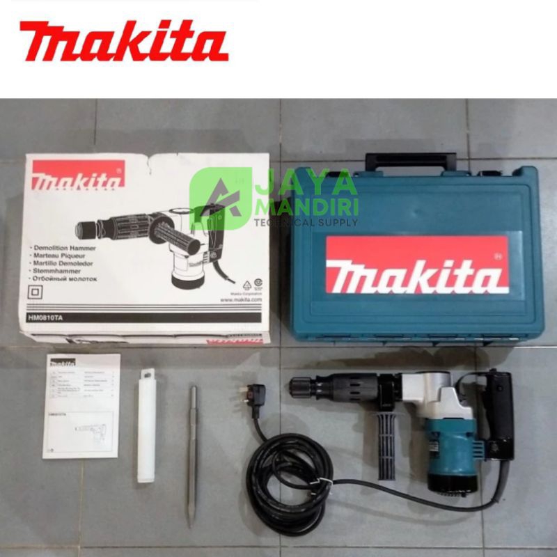 Demolition Hammer MAKITA HM 0810 Mesin Bobok Beton / Jag Hammer