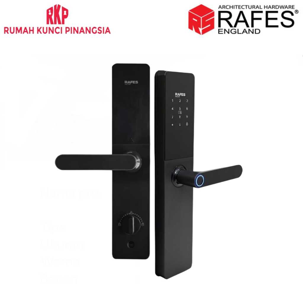 Smart Digital Door Lock Kunci Pintu Digital RAFES KH 1606