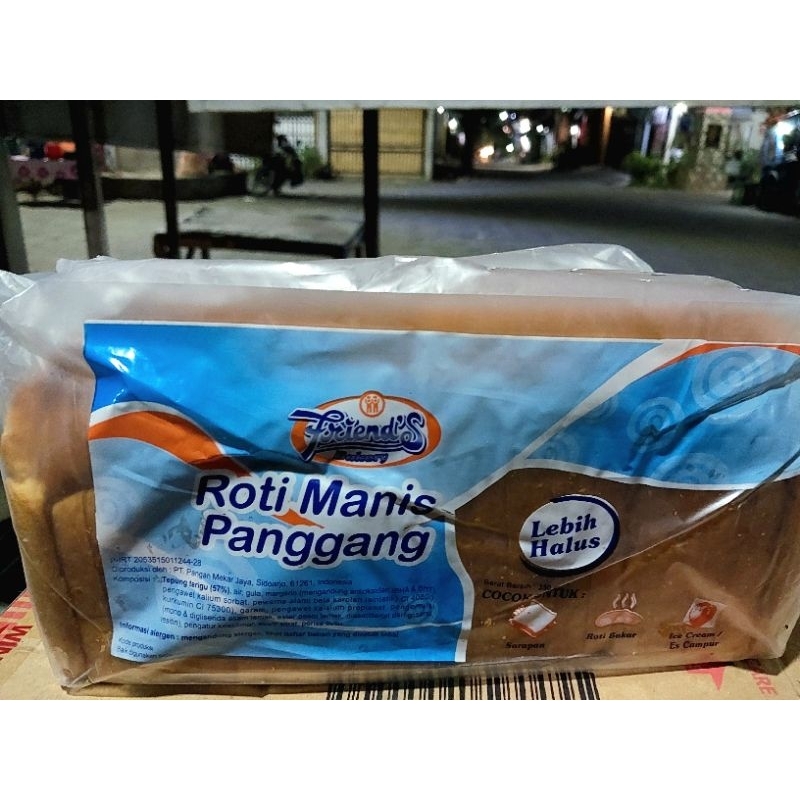 

Roti Tawar / Roti Manis Panggang