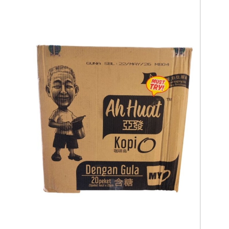 

Coffe Ahuat O With Sugar (1D x 20Pkt x 400G)