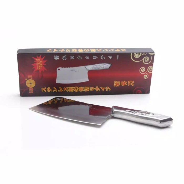 Pisau Daging dan Tulang Cleaver Meat Knife Kitchen Stainless Steel Luji