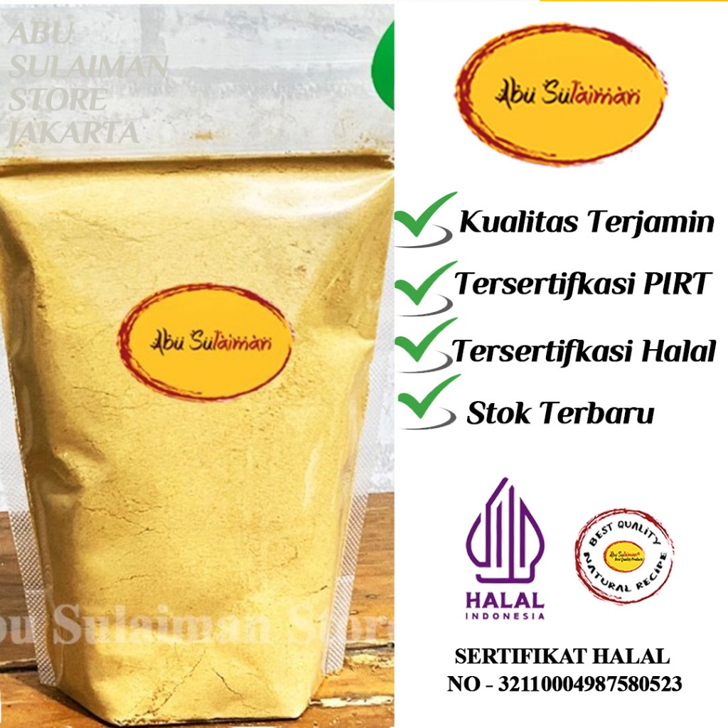 

Jahe Bubuk Premium 250 GR / Pure Ginger Powder / Jahe Bubuk Asli 250 GR