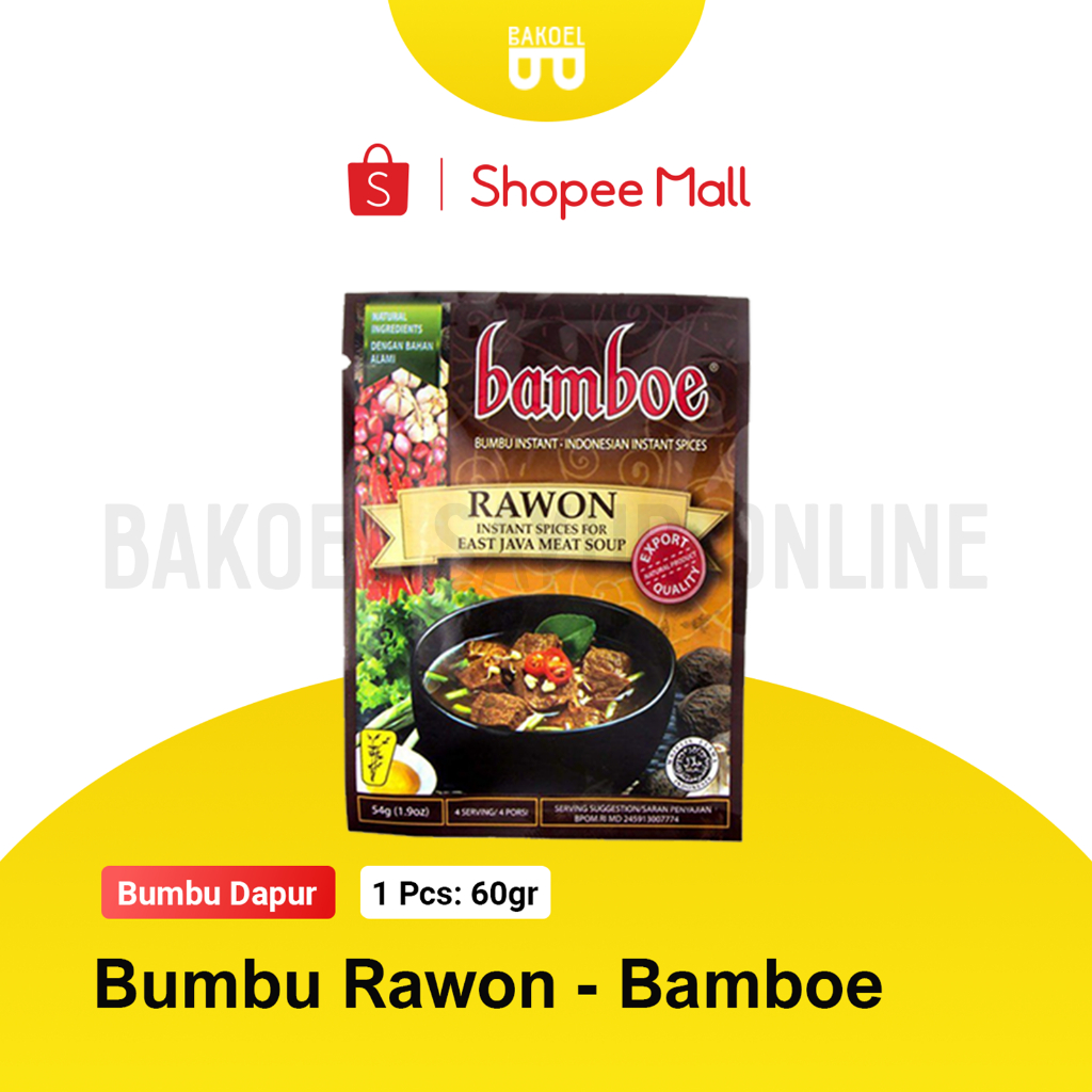 

Bamboe - Rawon / Bumbu Instant - Bakoel Sayur Online