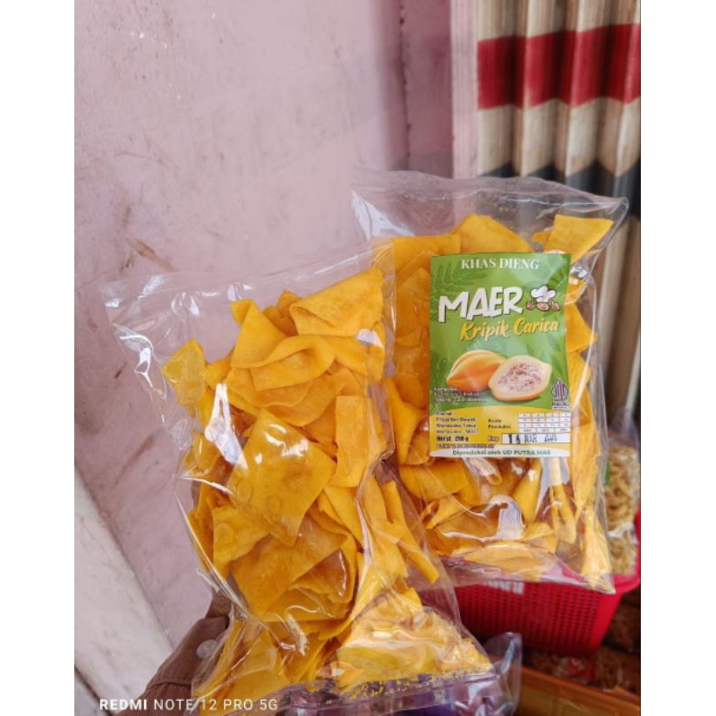 

keripik carica maer khas Dieng