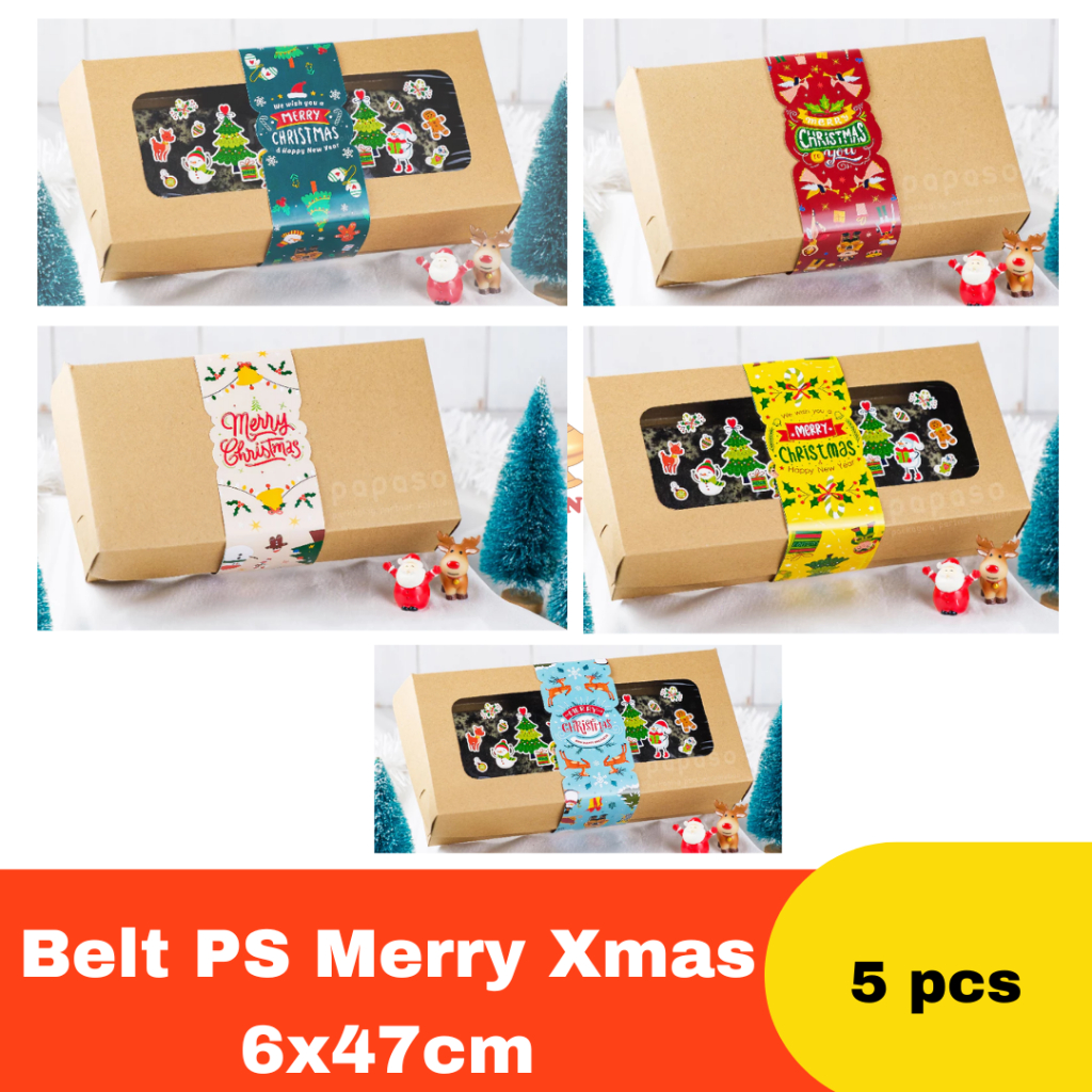 

Belt PS Merry Xmas 6x47cm