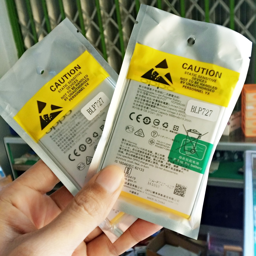 baterai batre Oppo A5/A9 2020 BLP727 A5 2020 A9 2020