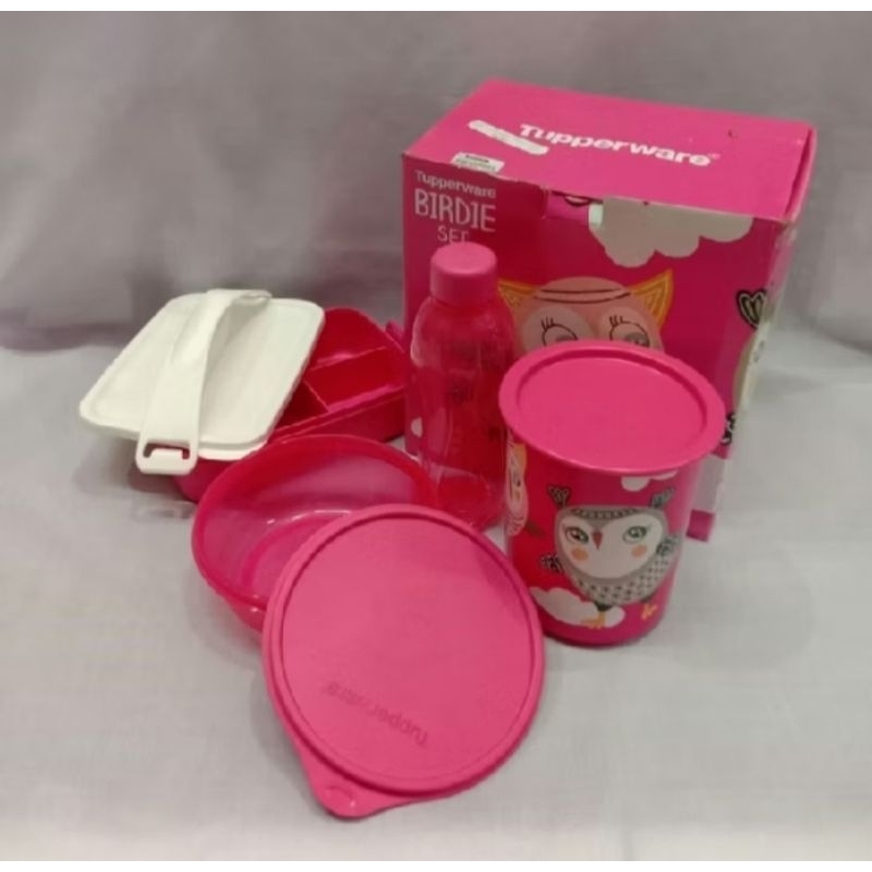 Birdie Set Tupperware