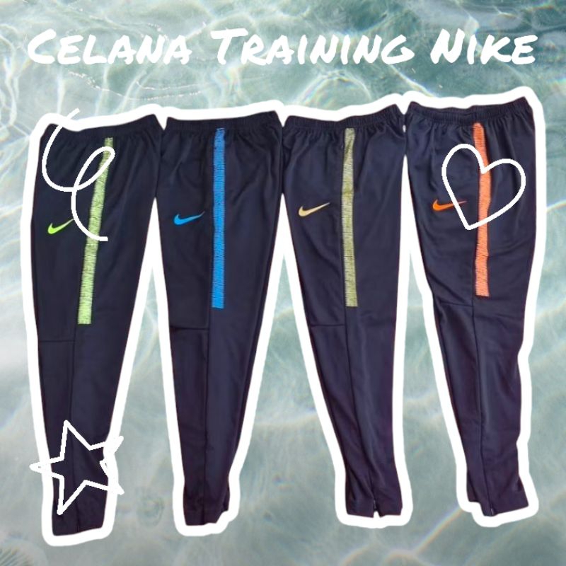 celana training panjang pria wanita strip 1 Nike | celana training | celana training murah