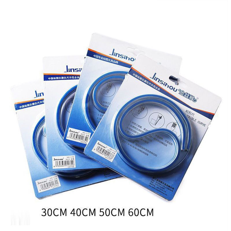 

FLEXIBLE CURVE RULER TECHNICAL MEASURING TOOL PENGGARIS GARISAN TEKNIK SUPER LENTUR