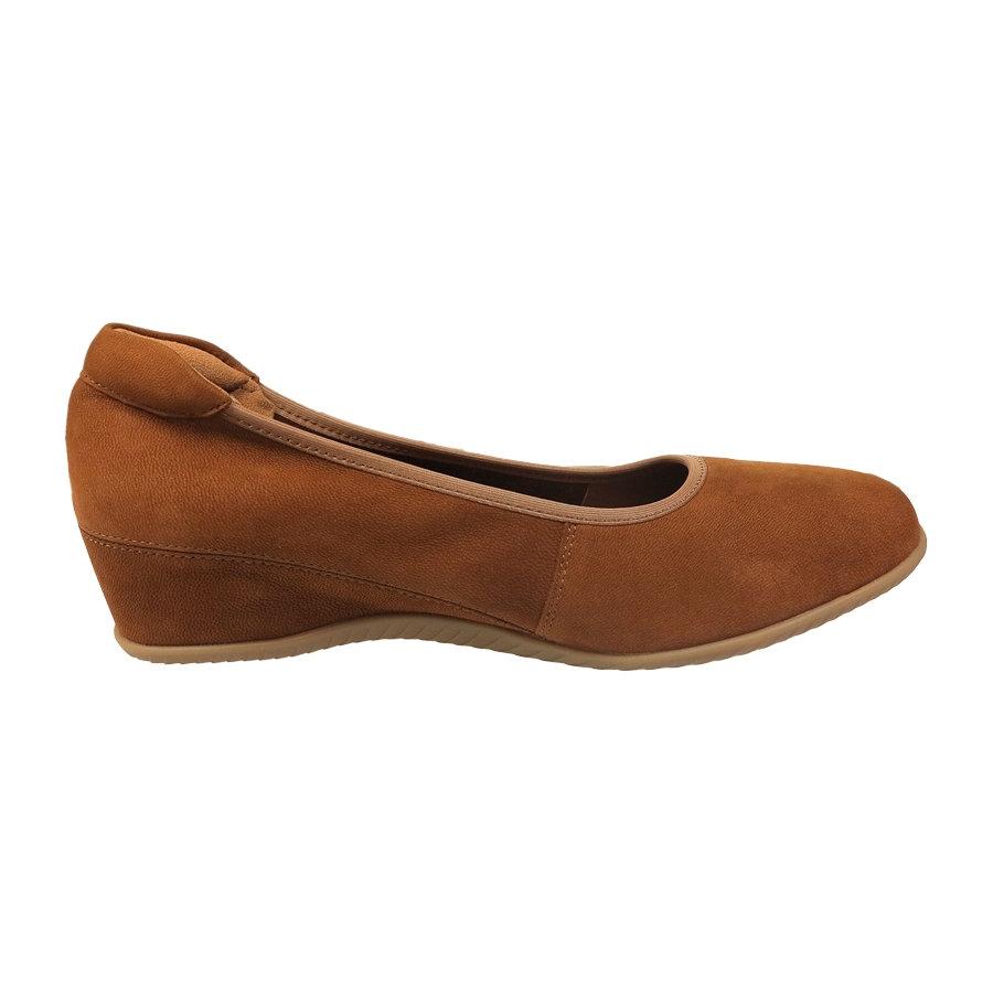 Sepatu Wedges Wanita Andrew Shoes Flora Brown