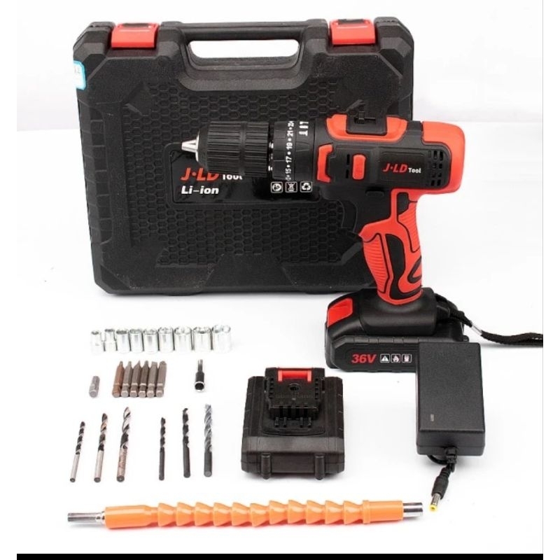 BOR CORLDESS 36VOLT 13MM JLD BOR BATERAI