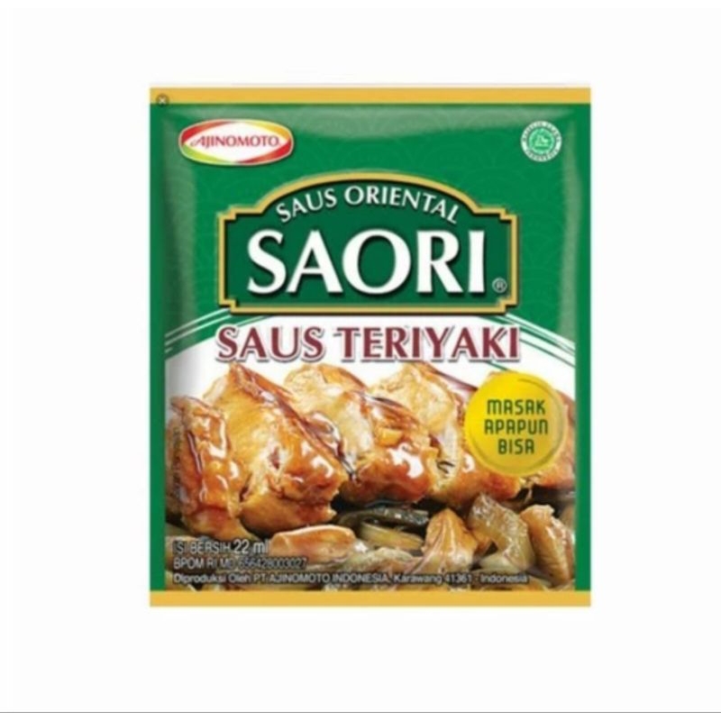 

Saori Saos Teriyaki Sachet