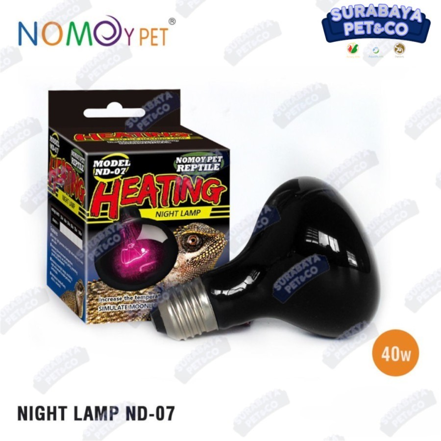 Night Lamp Reptil Nomoy ND-07  - 40WATT