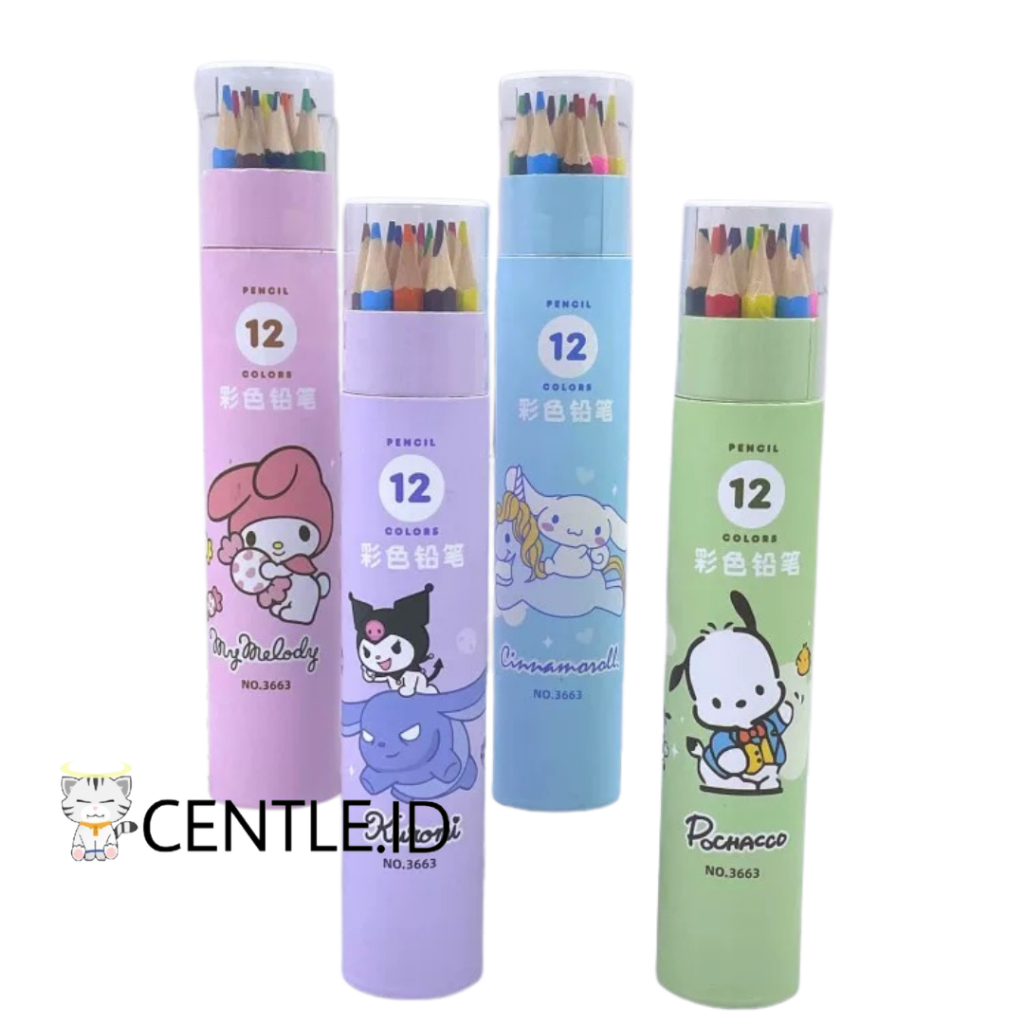 

PENSIL WARNA TABUNG SANRIO ISI 12 PCS PW-1595 1 lusin (12 PCS) PERLENGKAPAN MENGGAMBAR MURAH TERJANGKAU