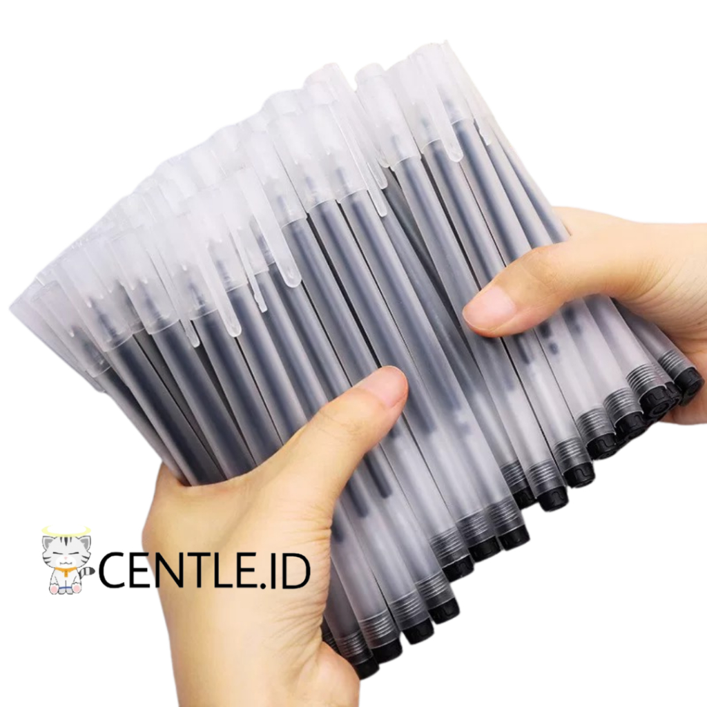 

CENTLE.ID PULPEN GEL TRANSPARAN DOFF 0,5MM PG-1515 PULPEN MURAH ALAT TULIS SEKOLAH MURAH TERJANGKAU