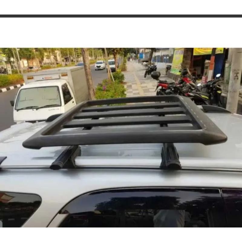 paket crosbar jepit roof rail+ roof RAck urban mobil wuling confero