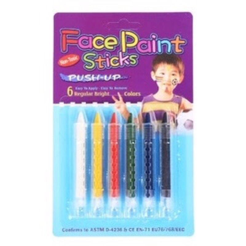 

Face Painting Anak Make up it crayon kid stick set wajah body paint halloween krayon non toxic