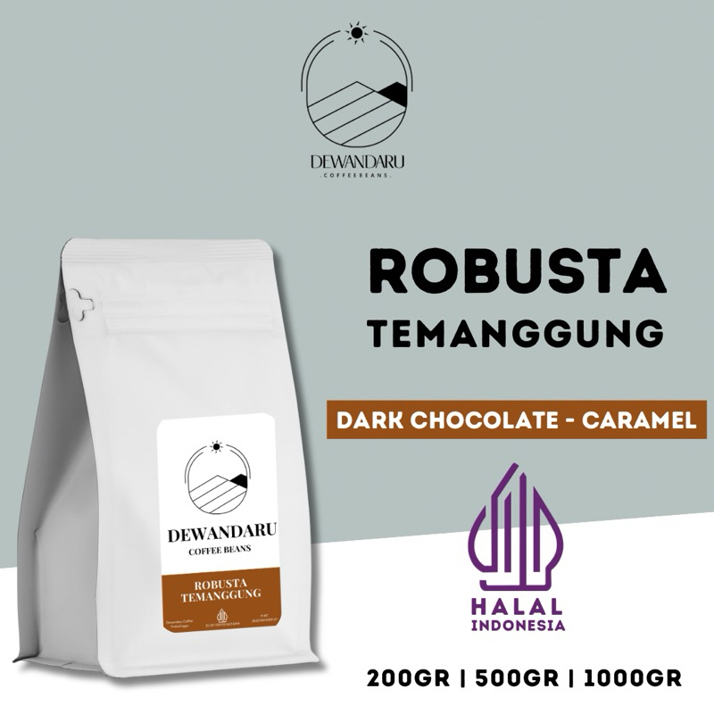 

Kopi Robusta Temanggung - Roast Bean atau Bubuk - Dewandaru Coffee