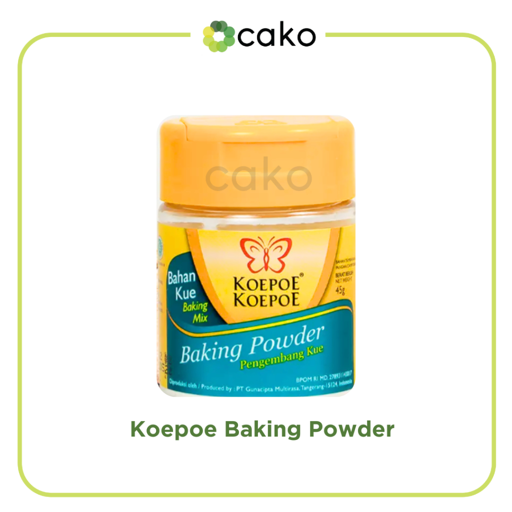 

Koepoe Baking Powder 45gr / Kupu Kupu