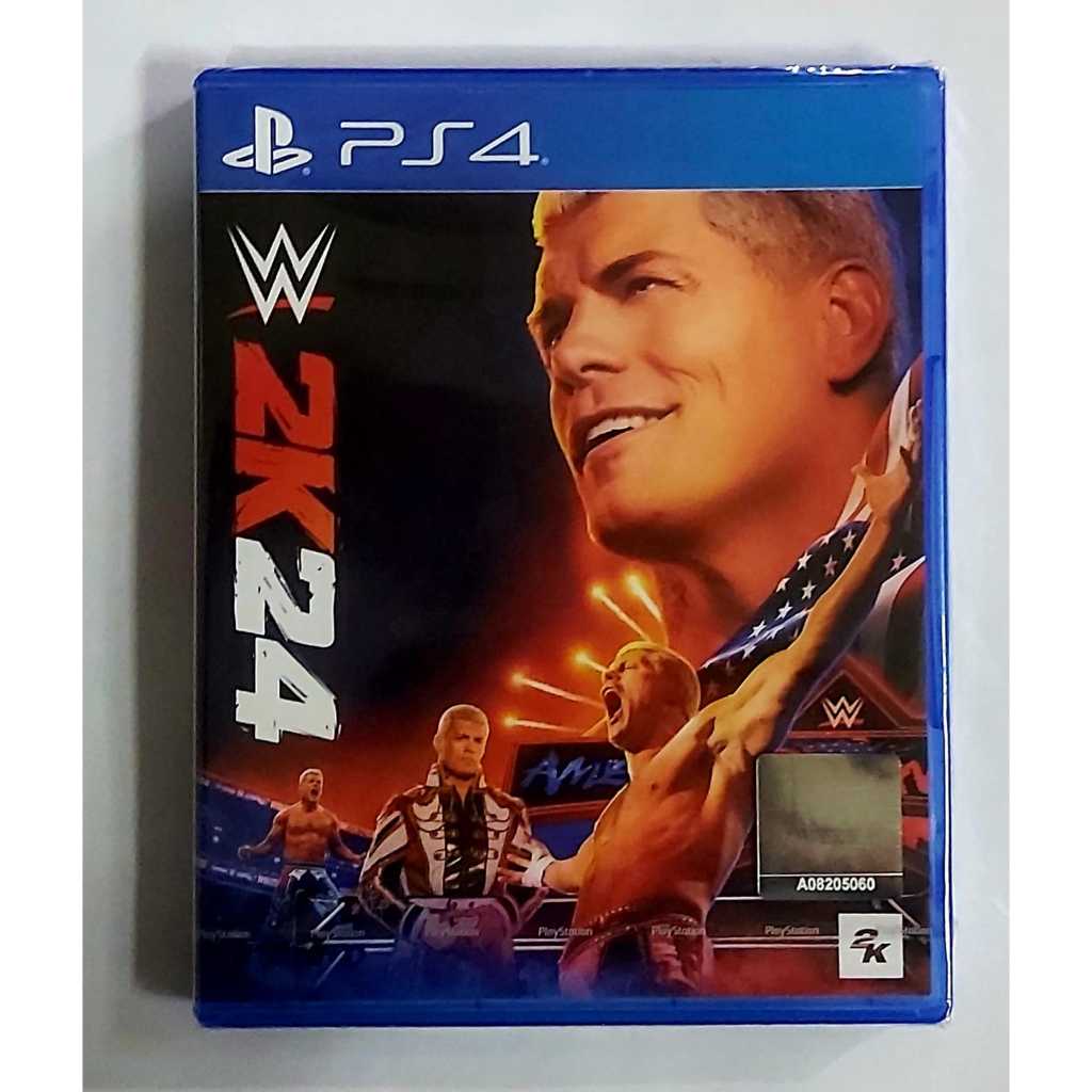 BD PS4 WWE 2K24 Region 3
